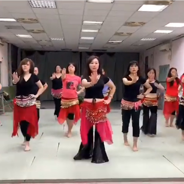 蔣椿枚老師：肚皮舞上課影片