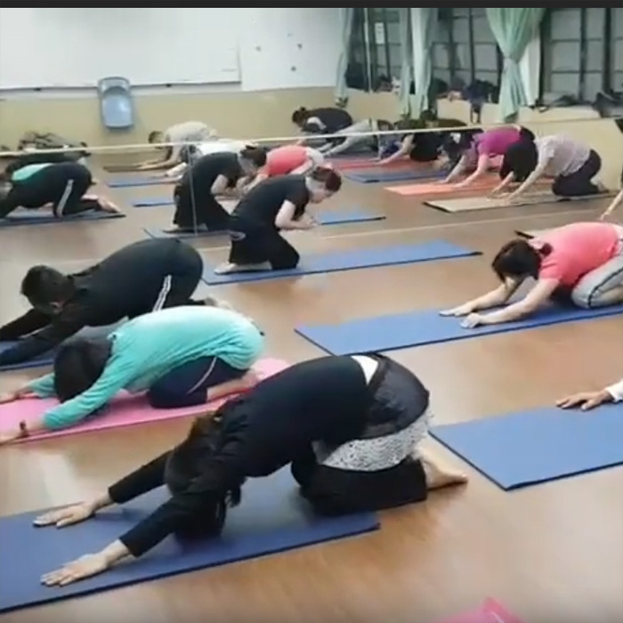 瑜珈團體動作整合訓練
